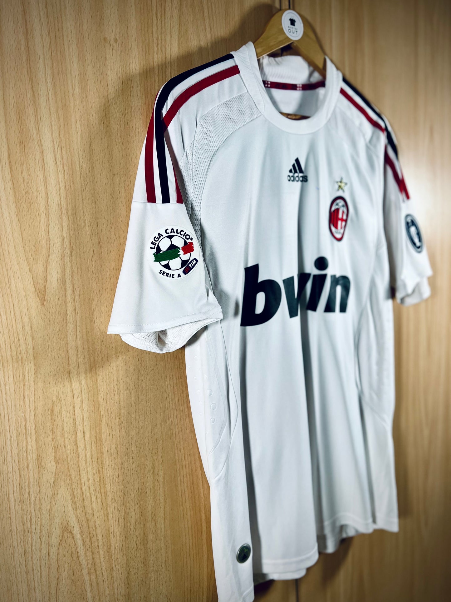 AC Milan 2008-09 Away Calcio Shirt MALDINI #3