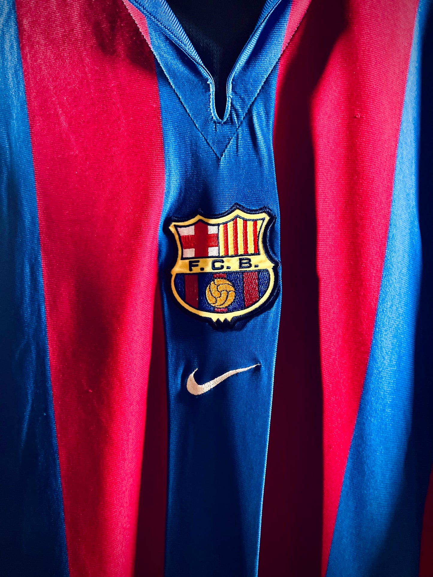 Barcelona 2001-02 Home Shirt Rivaldo #10