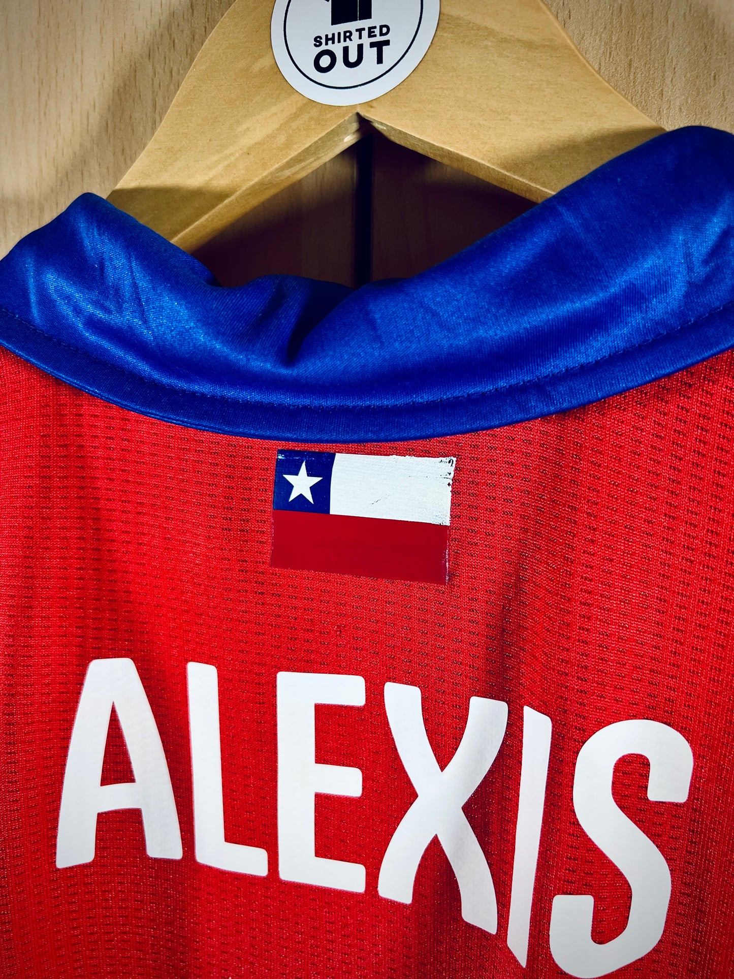 Chile 2014-15 Home Copa America Shirt ALEXIS #7