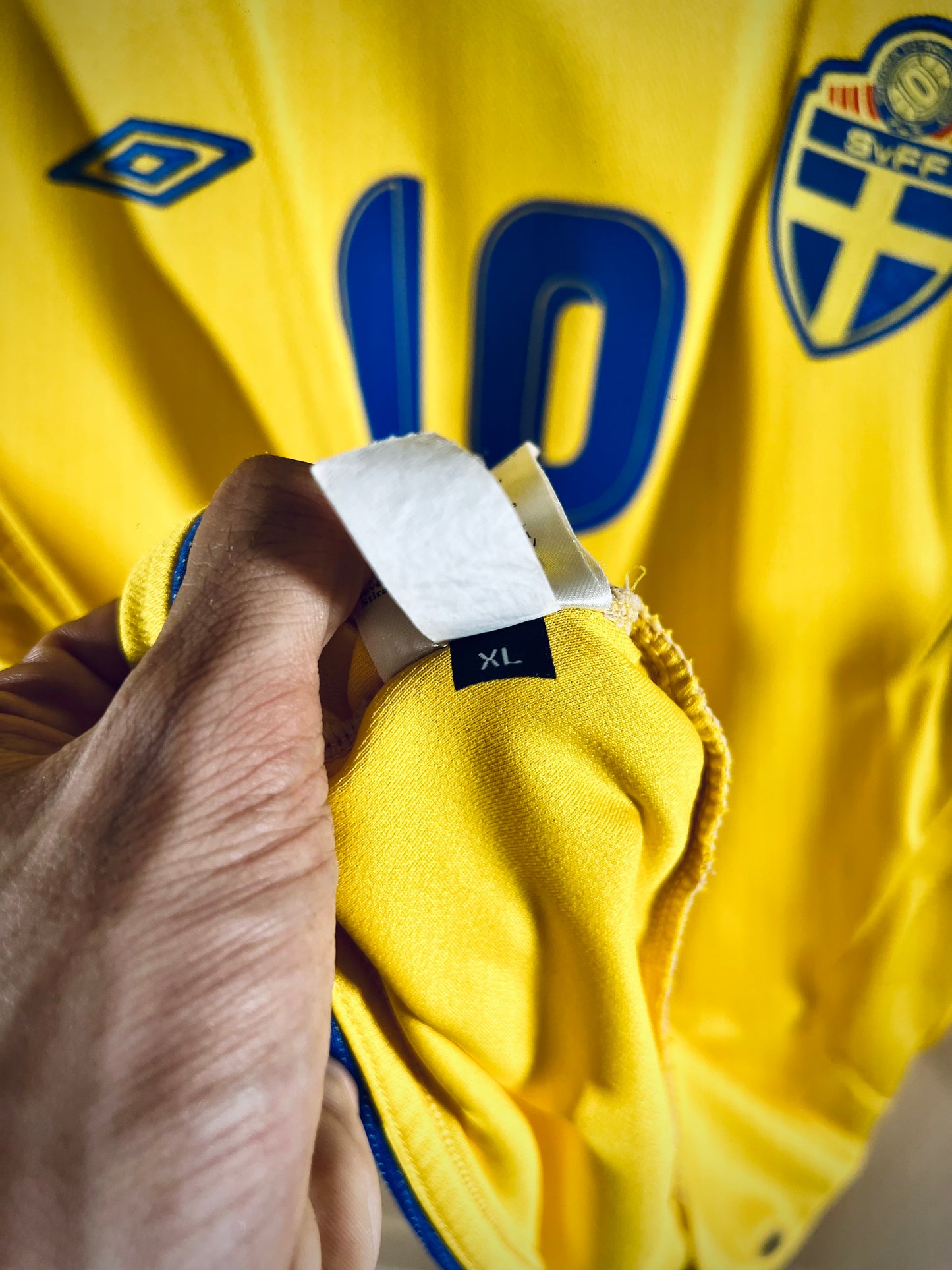 Sweden 2006 home WC Shirt IBRAHIMOVIC #10