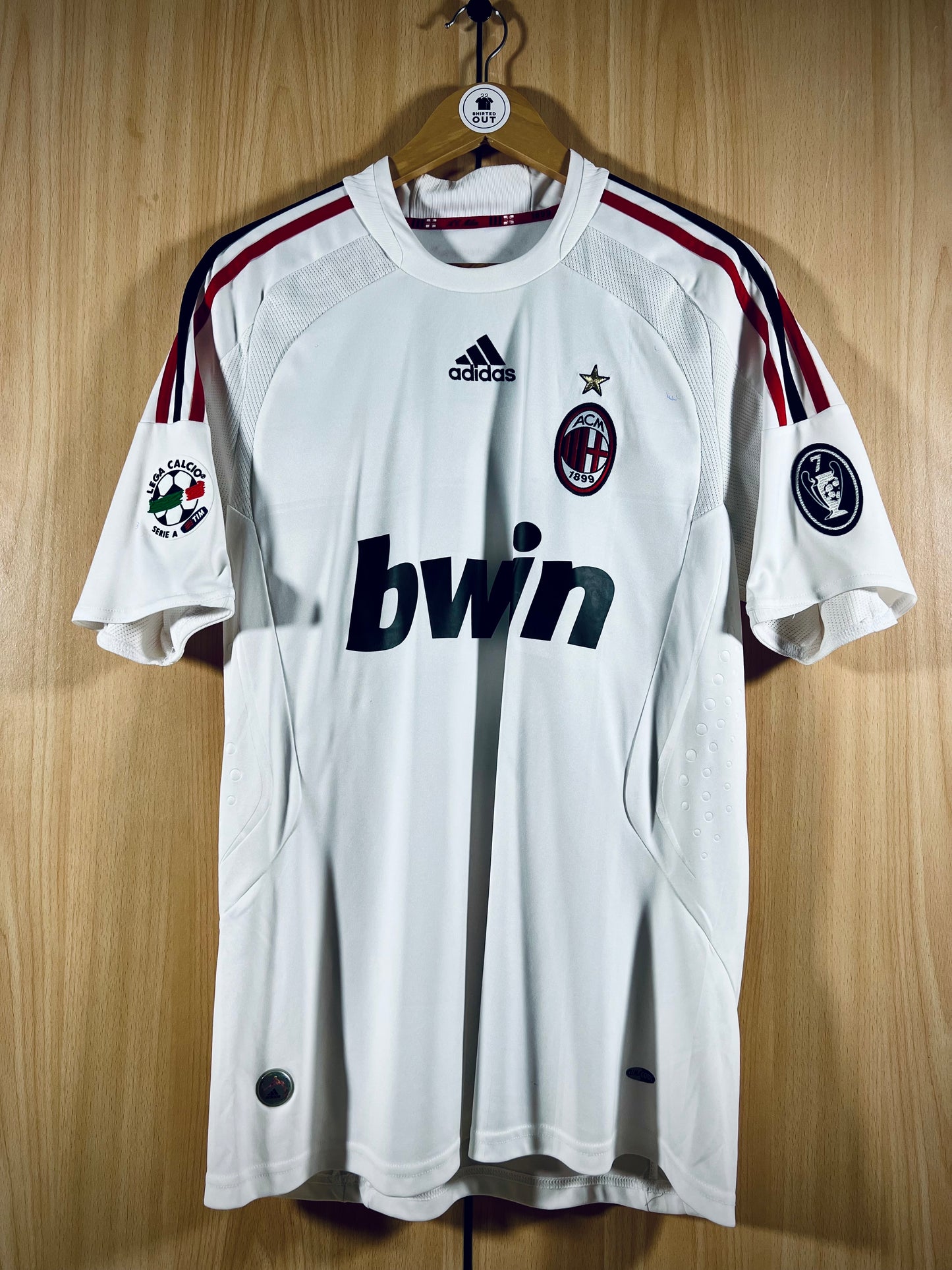 AC Milan 2008-09 Away Calcio Shirt MALDINI #3