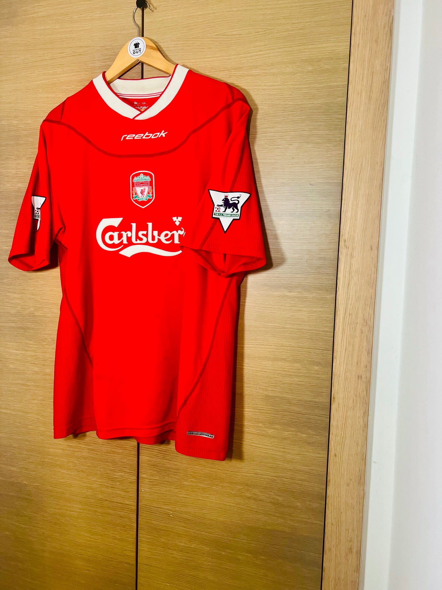 Liverpool 2002-04 Home PL Shirt Gerrard #17