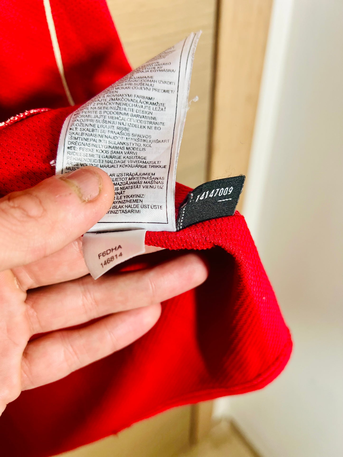 Manchester United 2006-07 Home PL Shirt Solskjaer #20