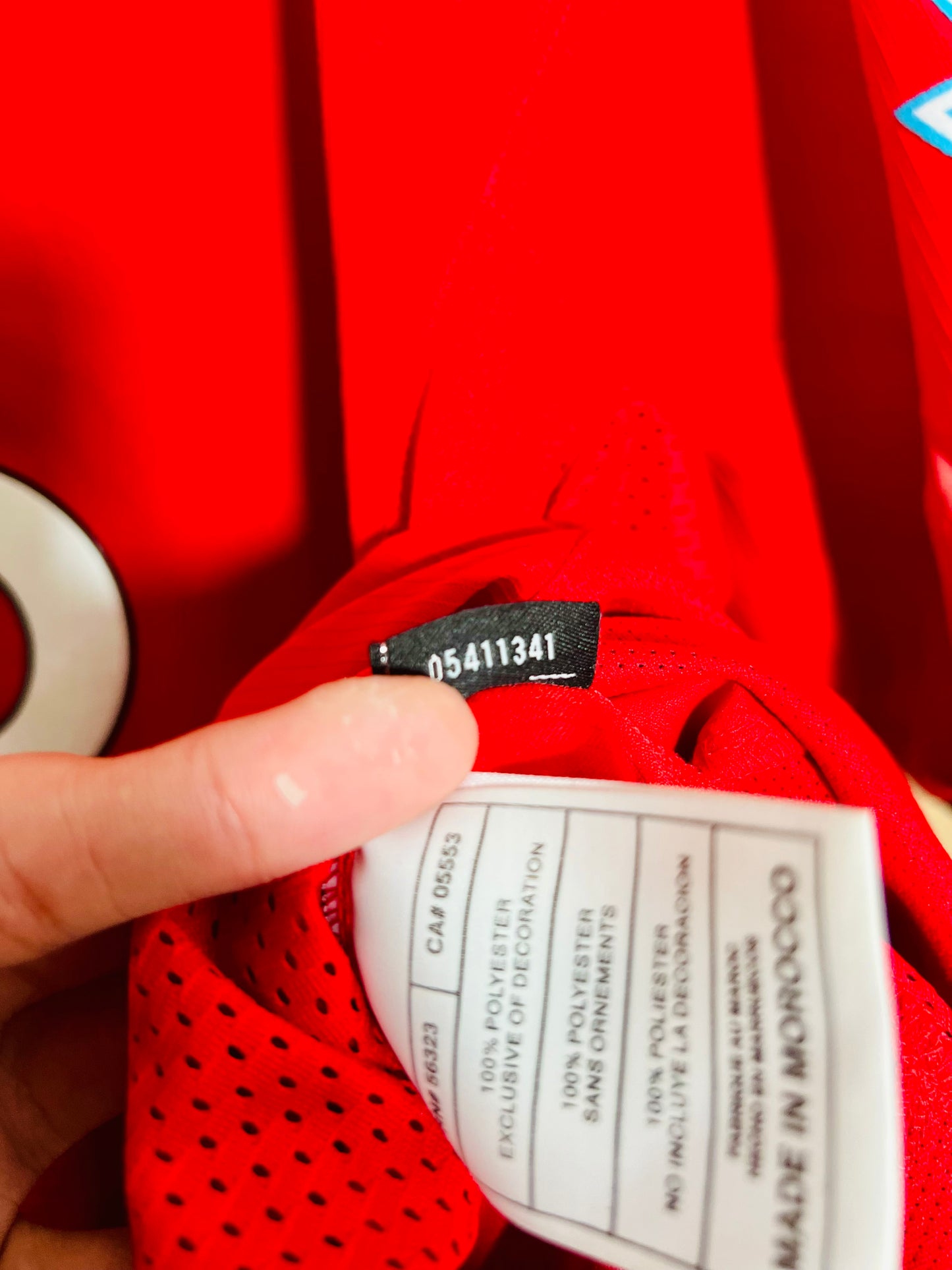 Manchester United 2004-06 Home PL Shirt Keane #16