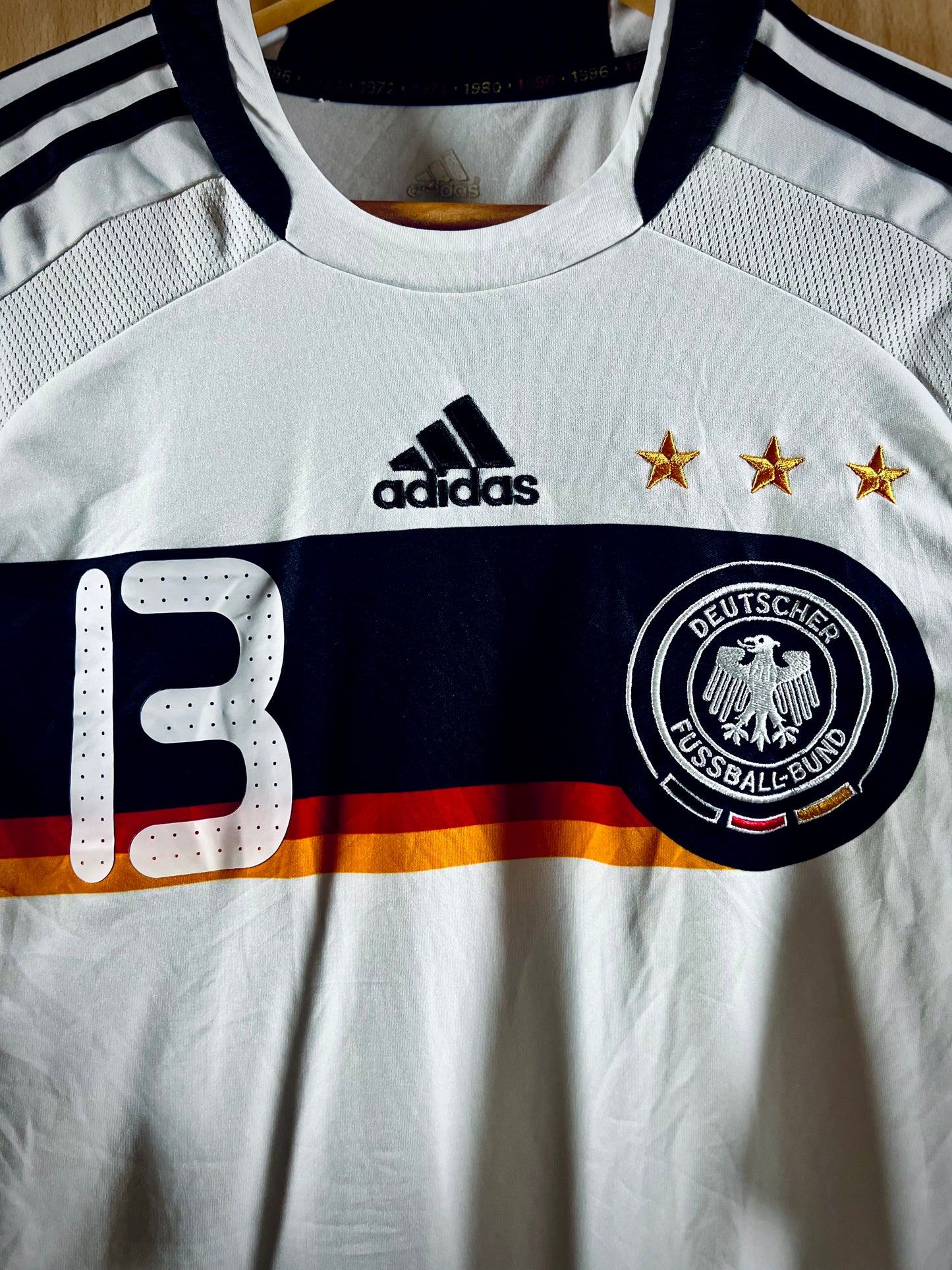 Germany 2008 Home Shirt BALLACK #13