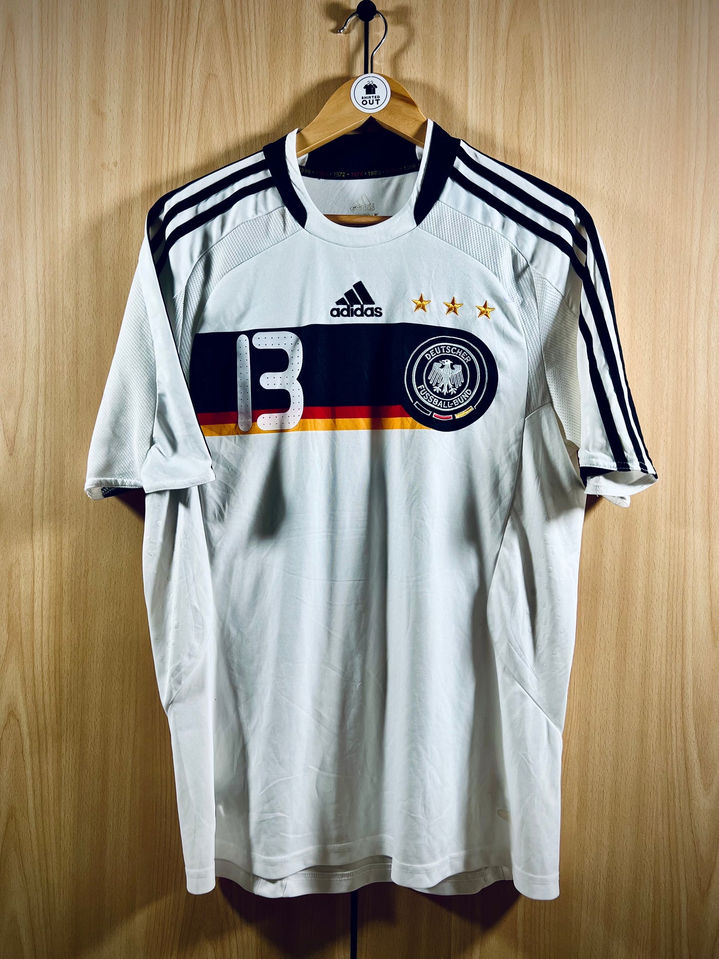 Germany 2008 Home Shirt BALLACK #13