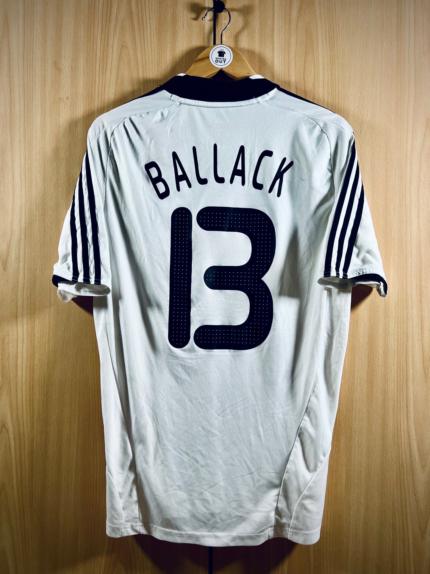 Germany 2008 Home Shirt BALLACK #13