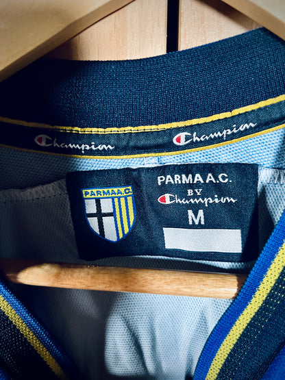 Parma 2001-02 home Calcio Shirt CANNAVARO #17