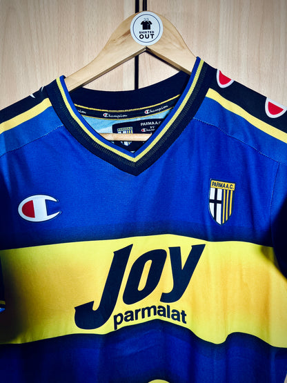Parma 2001-02 home Calcio Shirt CANNAVARO #17