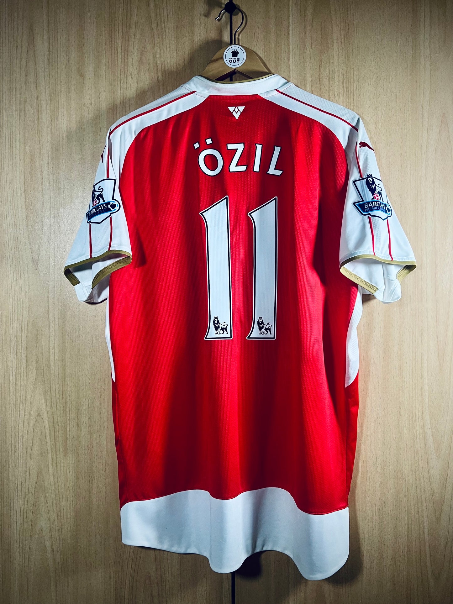 Arsenal 2015-16 Home PL shirt OZIL #11