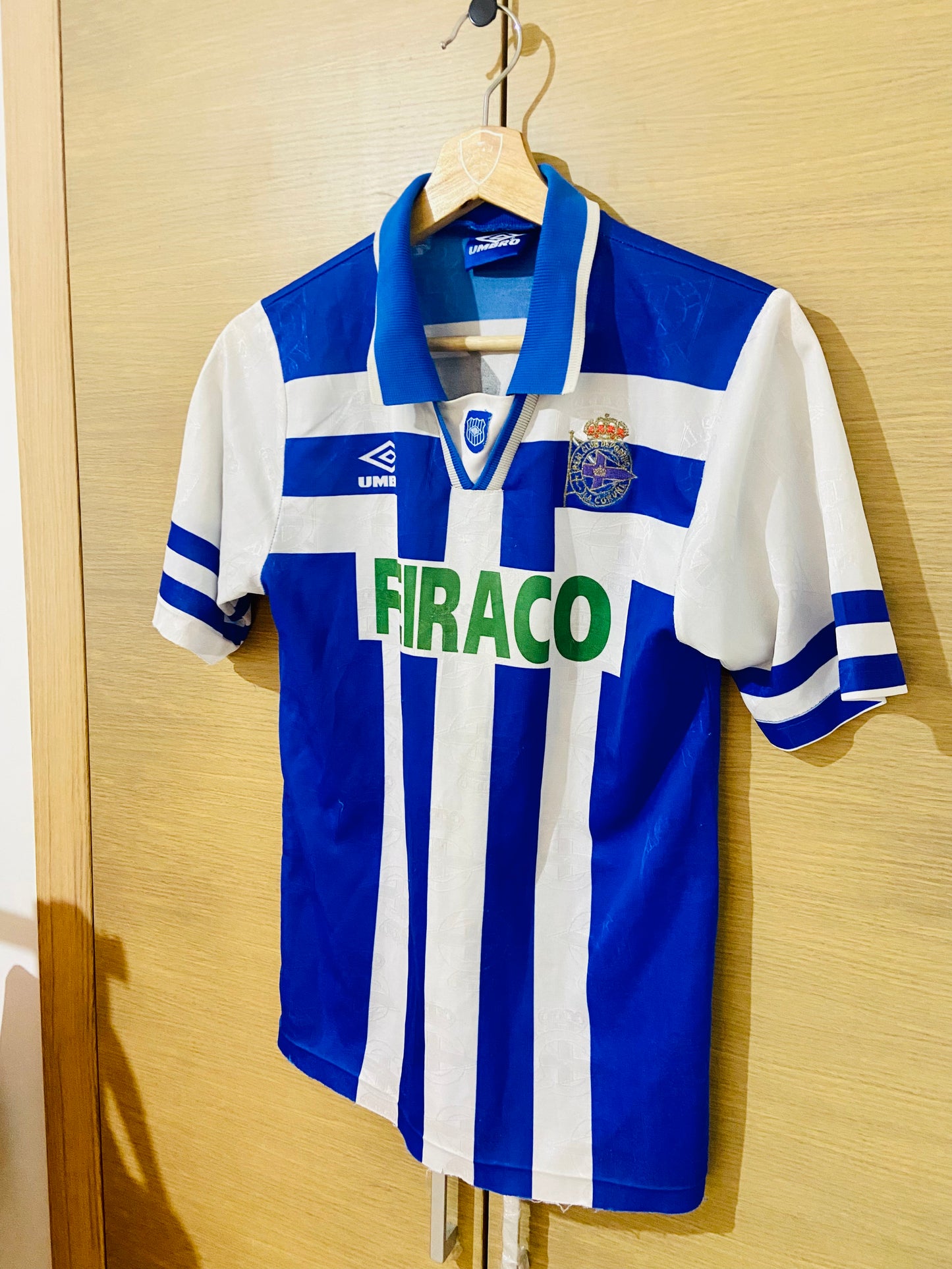 Deportivo de la Coruña 1994-97 Home Shirt