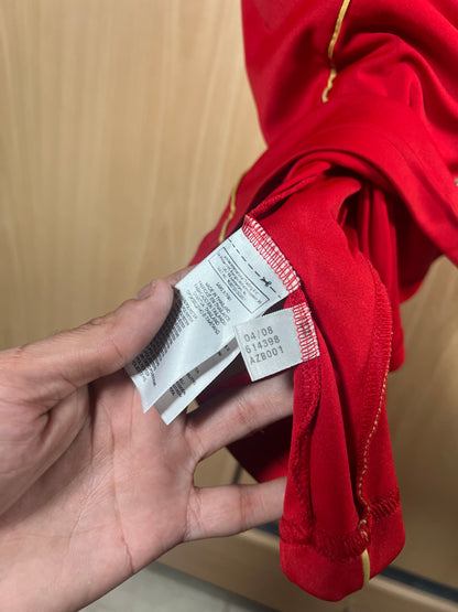 Spain 2008 Home Shirt A. INIESTA #6