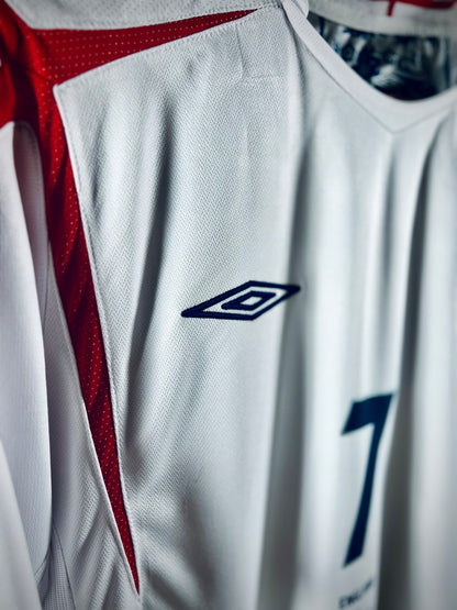 England 2006 home WC Shirt BECKHAM #7