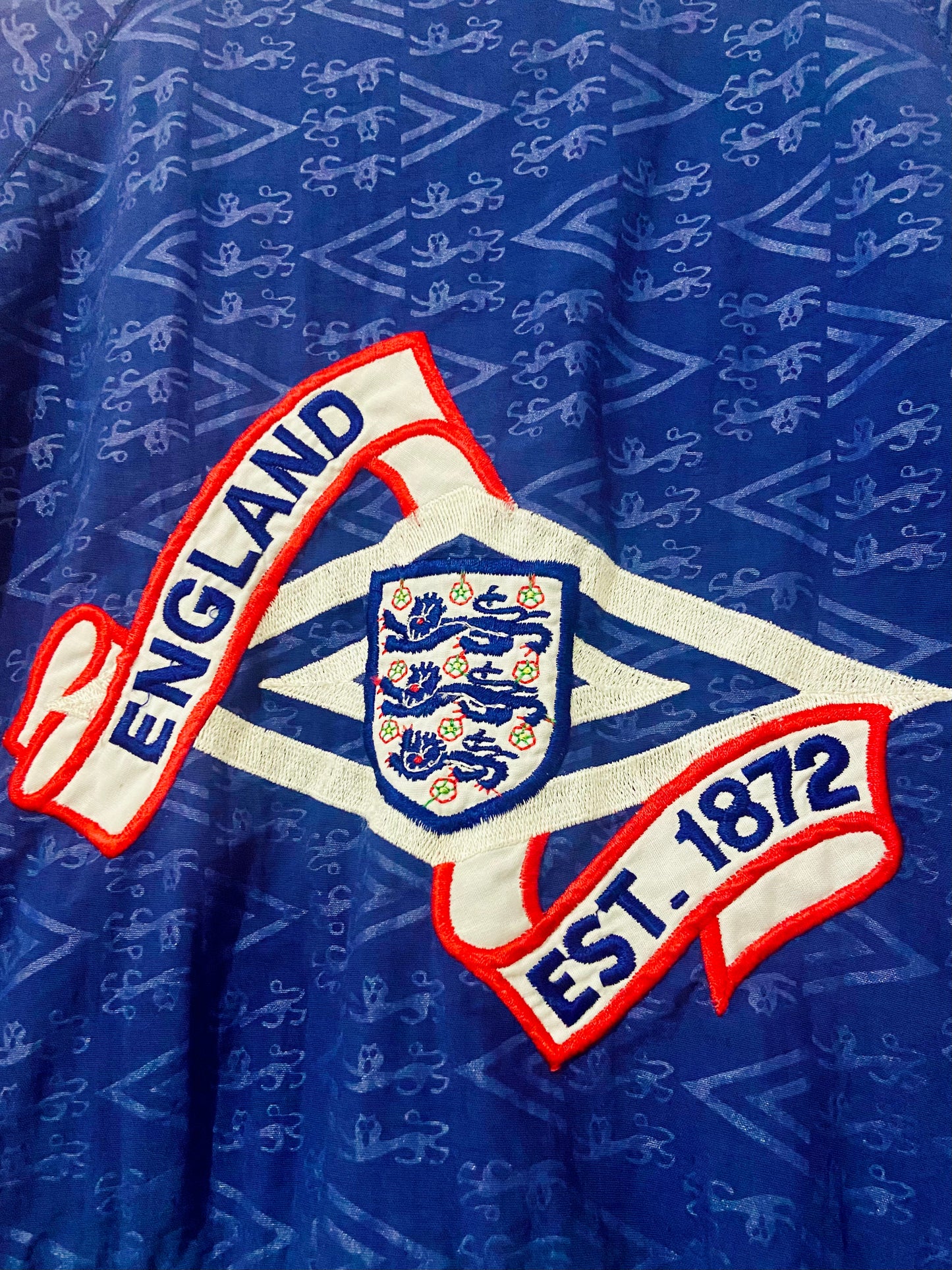 England 1990-92 Track Top