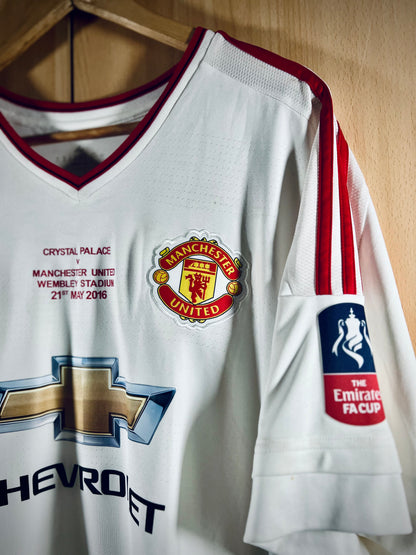 Manchester United 2015-16 Away FA Cup Final Shirt ROONEY #10