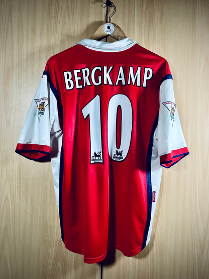 Arsenal 1998-99 Home PL Shirt BERGKAMP #10