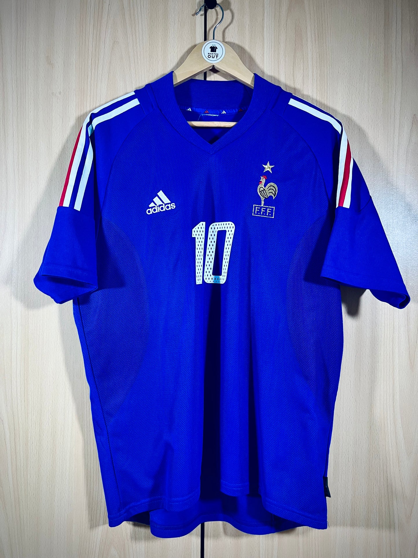 France 2002 Home Shirt ZIDANE #10