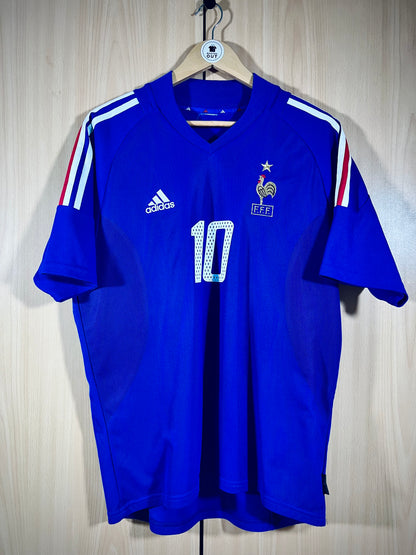France 2002 Home Shirt ZIDANE #10