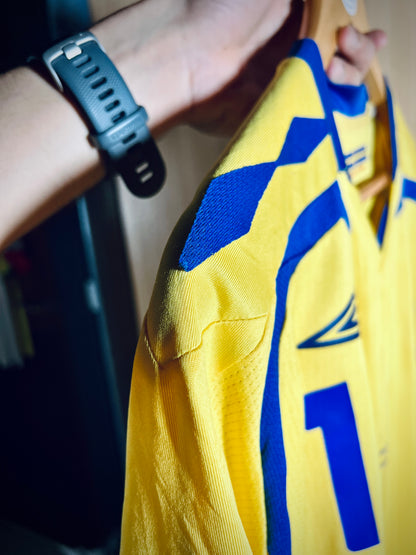 Sweden 2008 Euro home Shirt LARSSON #17