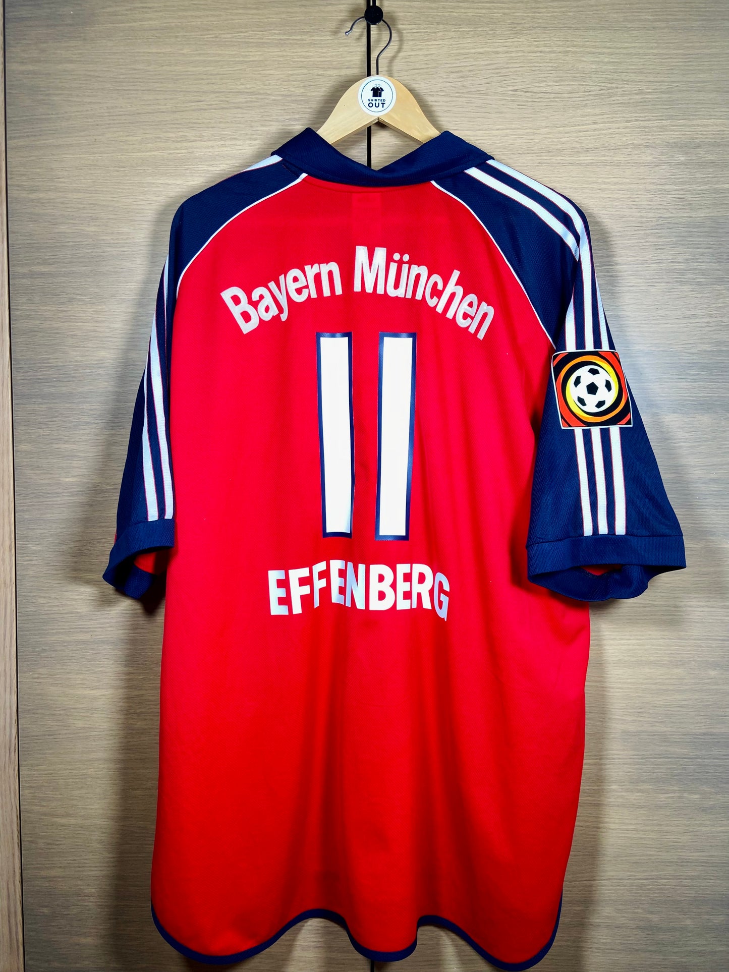 Bayern Munich 1999-01 Home Bundesliga Shirt Effenberg #11