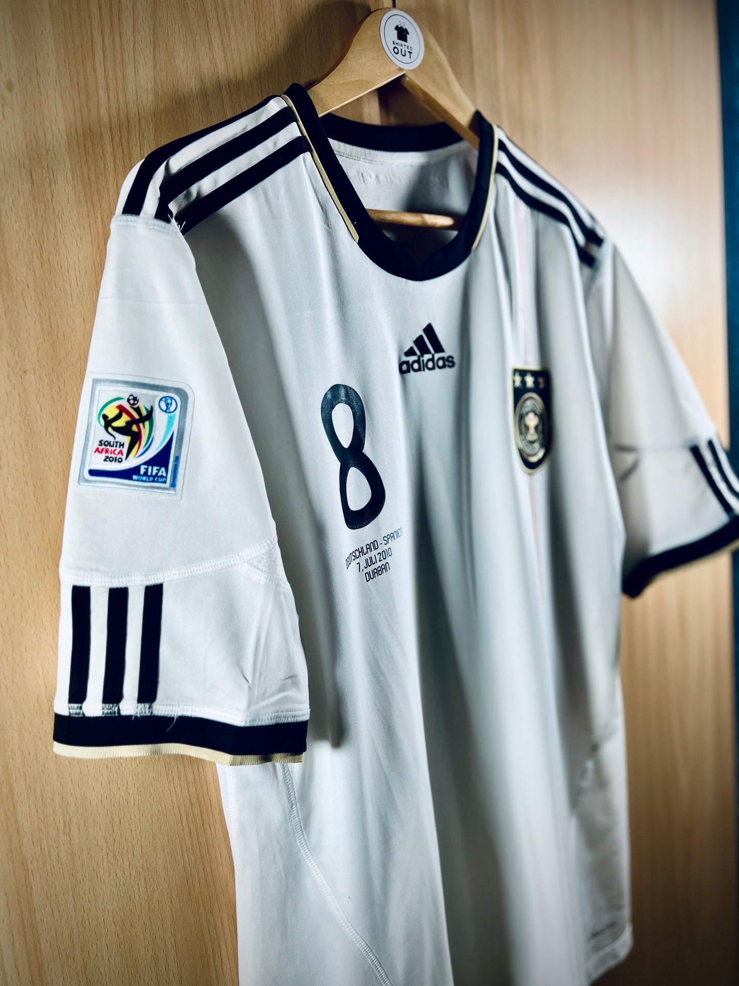 Germany 2010 home WC Shirt OZIL #8