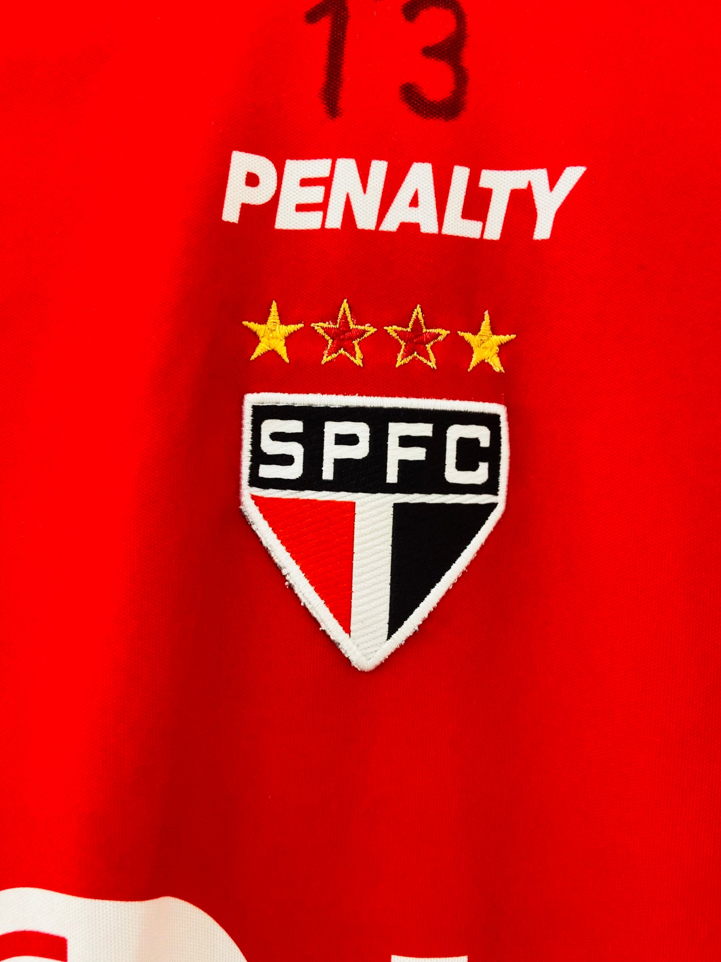 Sao Paulo 2001-02 Issued Training Shirt