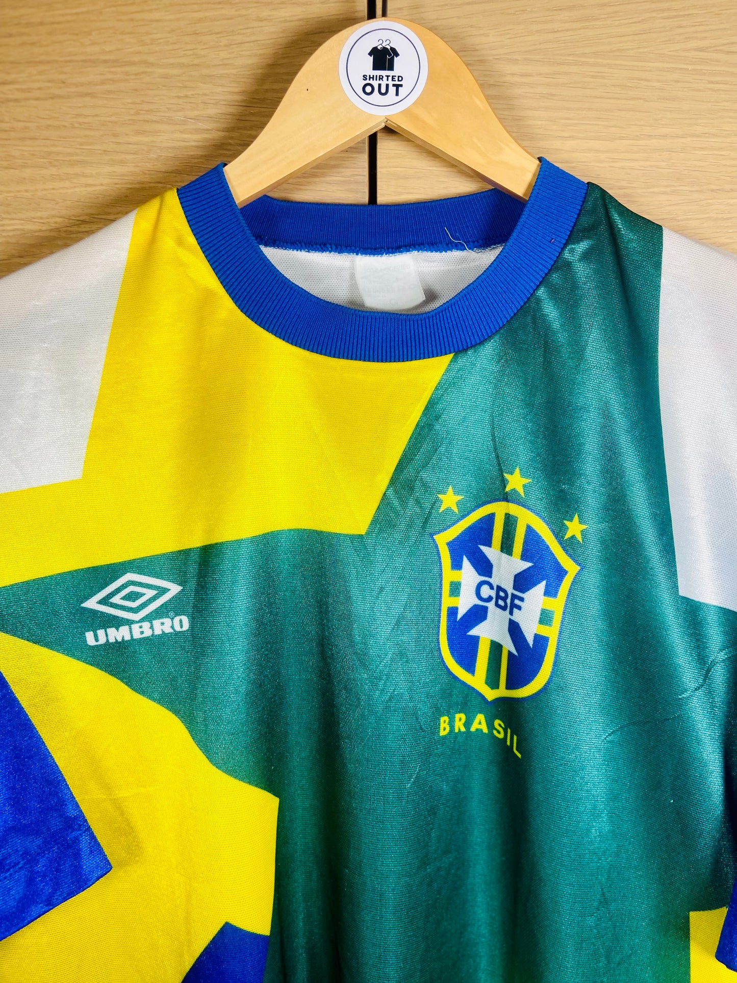 Brazil 1991-93 Training Umbro Shirt