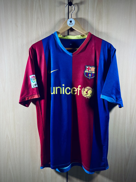 Barcelona 2006-07 Home  Shirt RONALDINHO #10