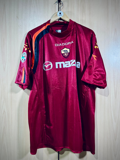 AS Roma 2004-05 Home Calcio Shirt DE ROSSI #4