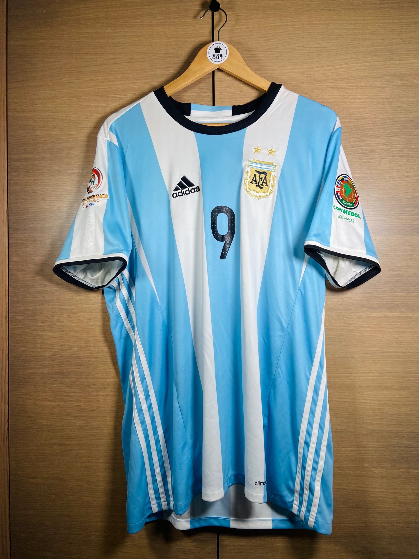 Argentina 2016 Copa America Home Shirt Higuain #9