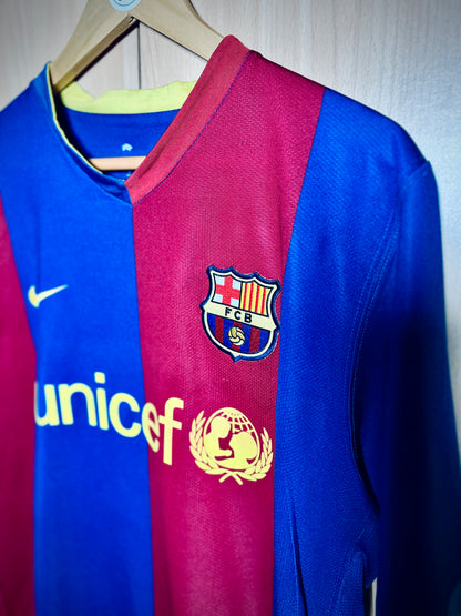 Barcelona 2006-07 Home  Shirt RONALDINHO #10