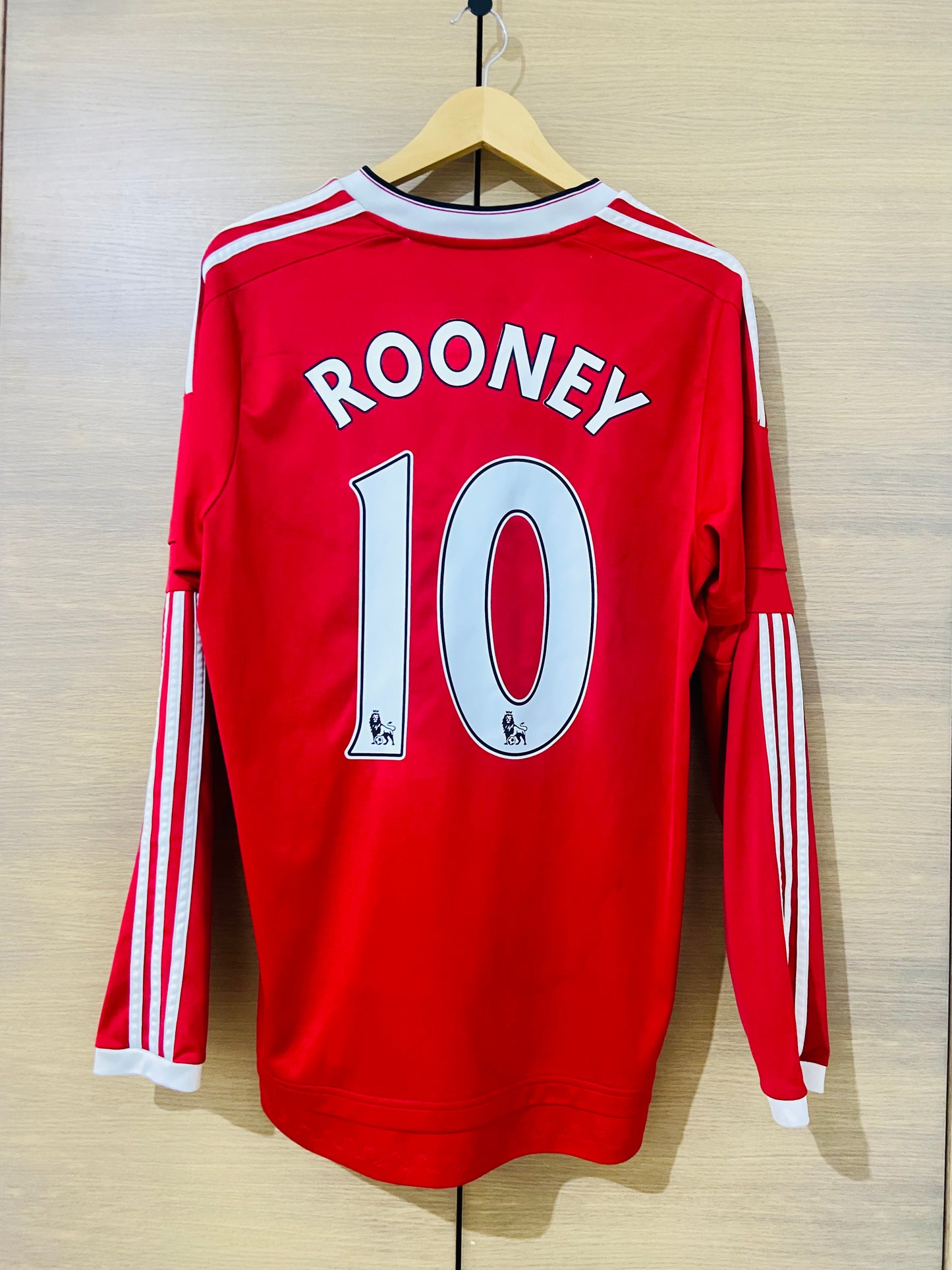 Manchester United 2015-16 Home LS Shirt Rooney #10