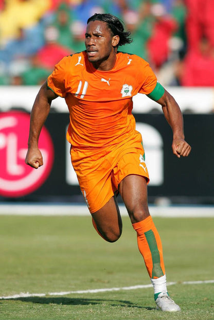 Ivory Coast 2006 Home WC Shirt Drogba #11