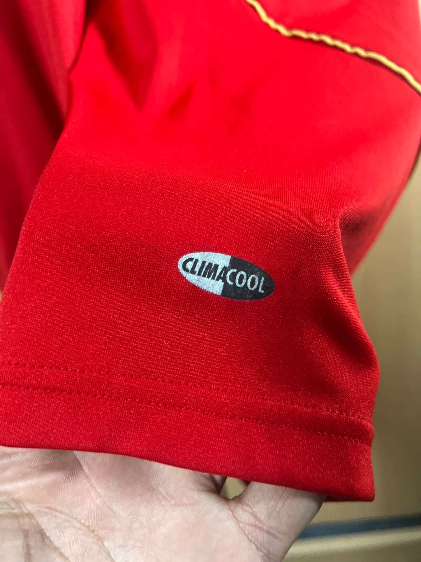 Spain 2008 Home Shirt A. INIESTA #6