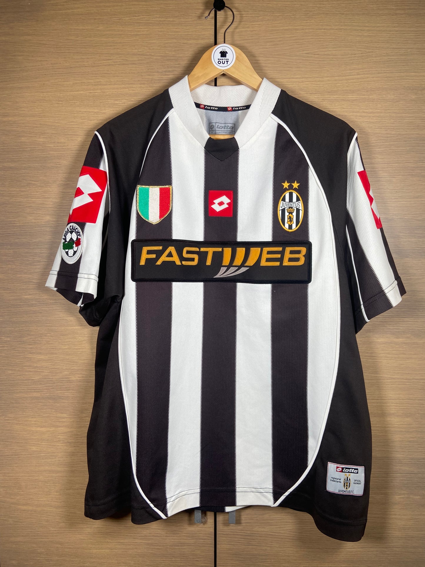 Juventus 2002-03 Home Calcio Shirt Del Piero #10