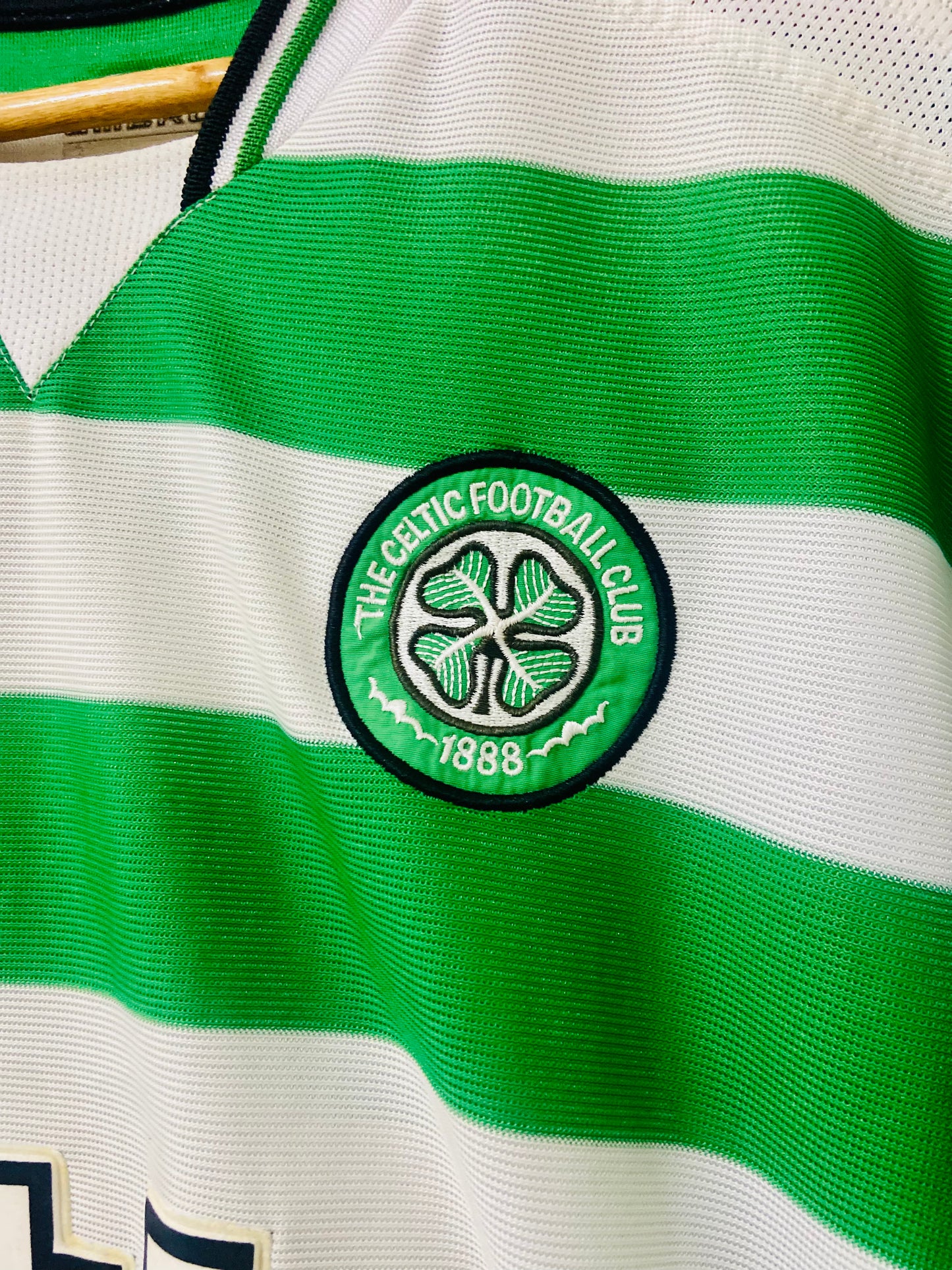 Celtic Glasgow 2001-03 Home Shirt Larsson #7