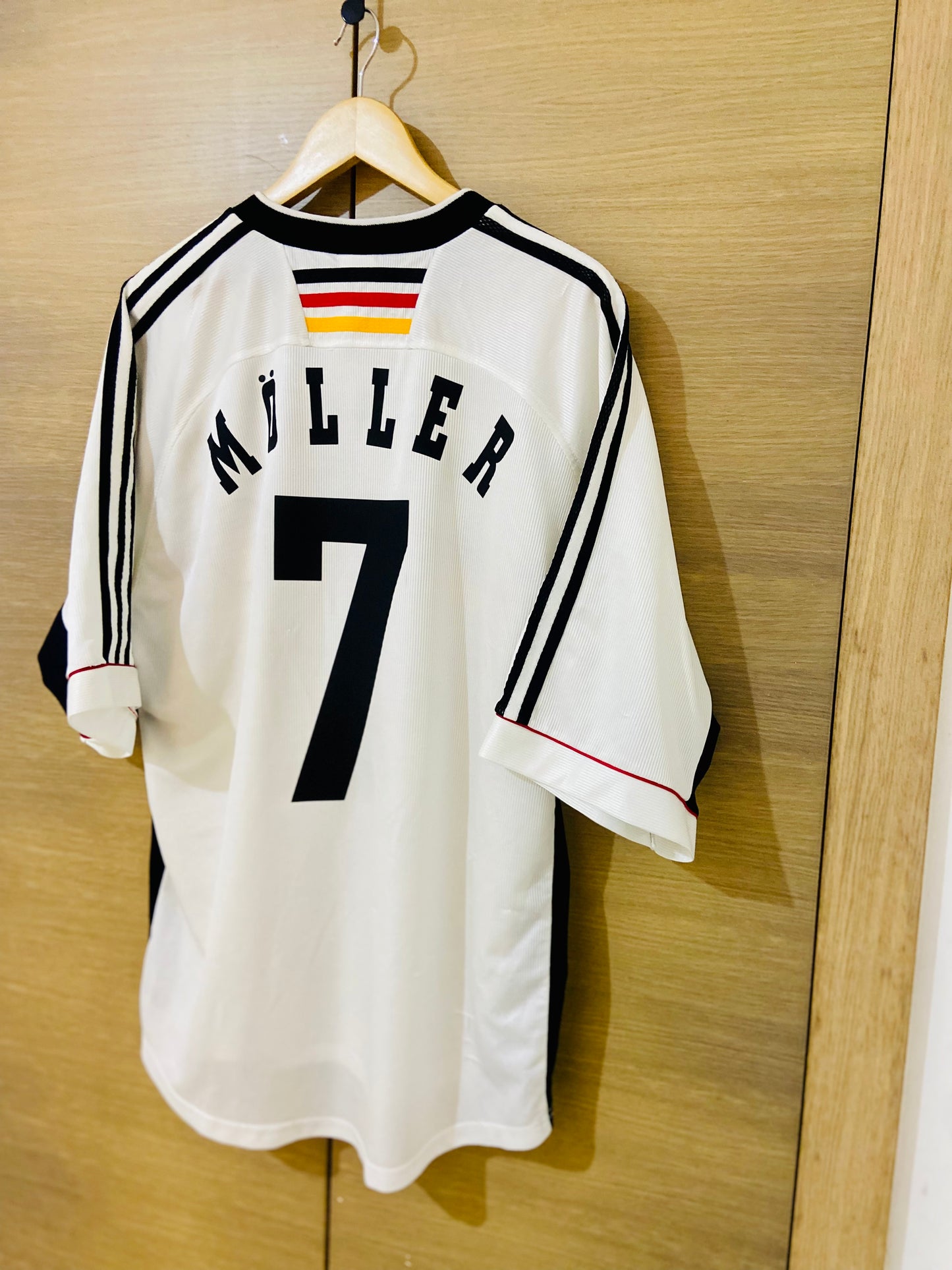 Germany 1998 Home Shirt Moller #7