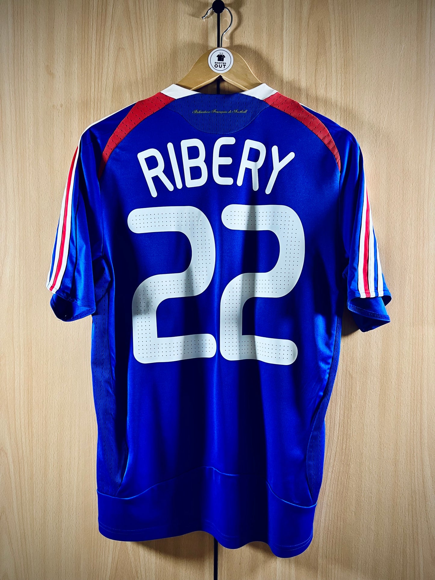 France 2007-08 Home Shirt RIBERY #22