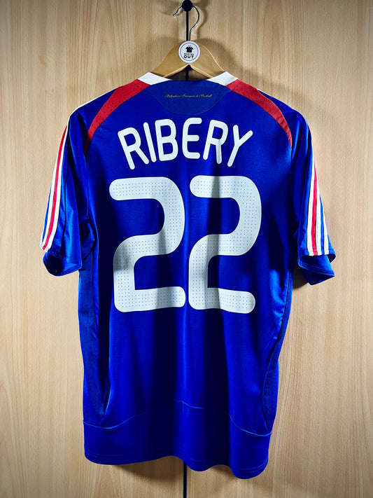 France 2007-08 Home Shirt RIBERY #22