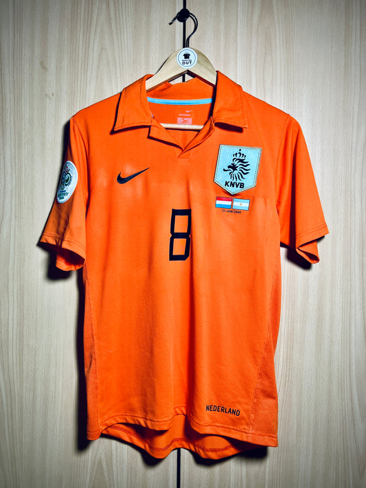 Netherlands 2006 WC home Shirt COCU #8