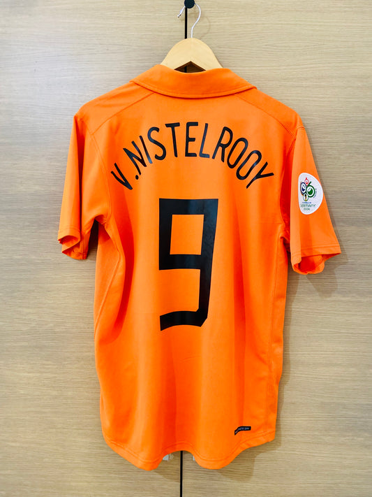 Netherlands 2006 World Cup Home Shirt Van Nistelrooy #9