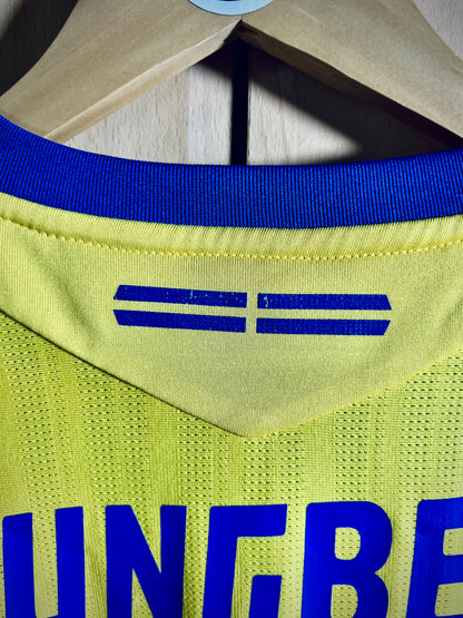 Sweden 2008 Euro home Shirt LJUNGBERG #9