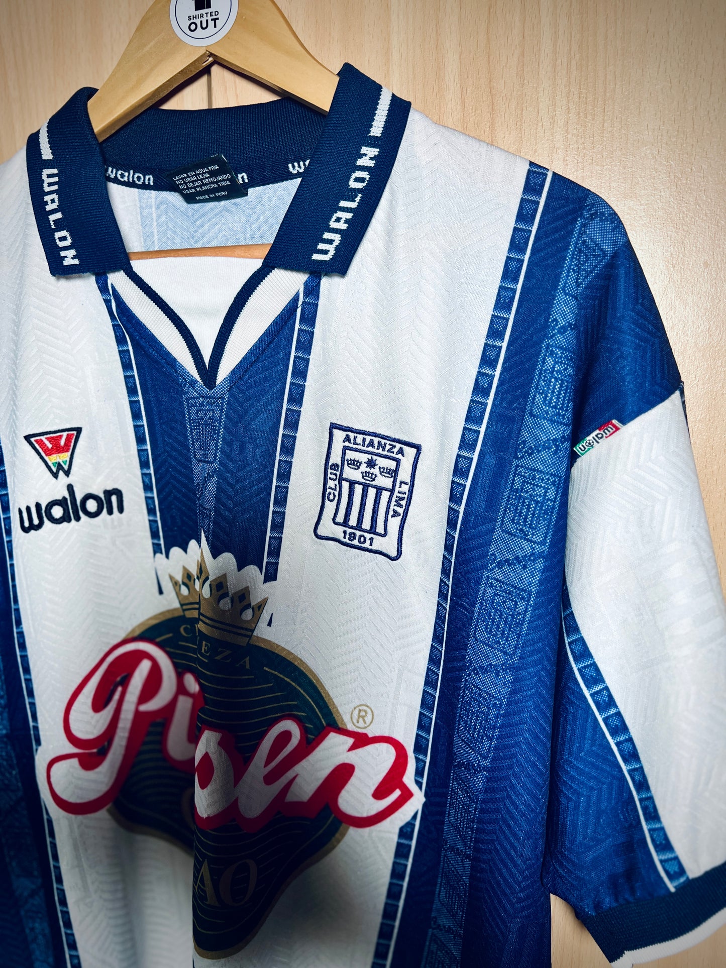Alianza Lima 2000-01 Home Match Shirt Francisco Hernández #2