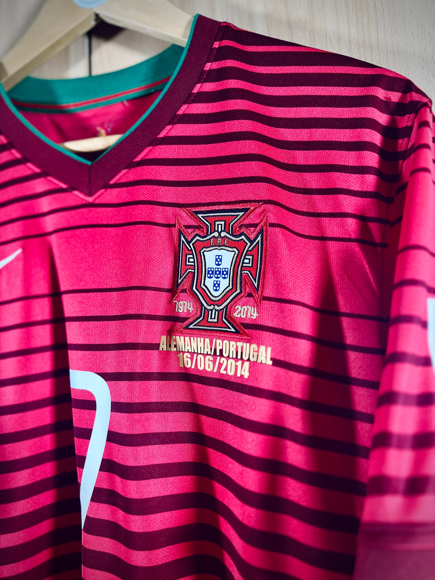 Portugal 2014 Home WC Shirt RONALDO #7