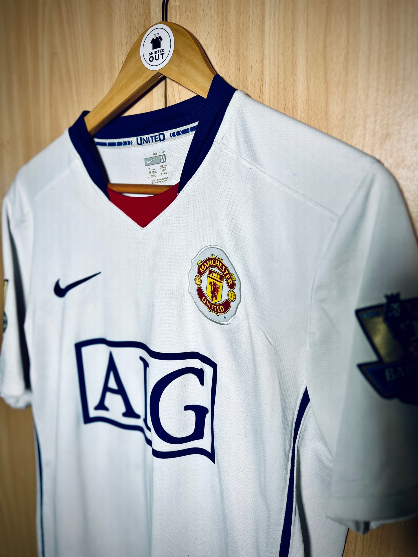 Manchester United 2008-09 away PL Shirt CARRICK  #16