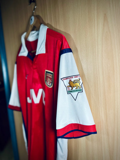 Arsenal 1998-99 Home PL Shirt BERGKAMP #10