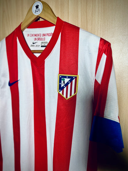 Atletico Madrid 2012-13 Home Match Issue Shirt Emre Belözoğlu #21