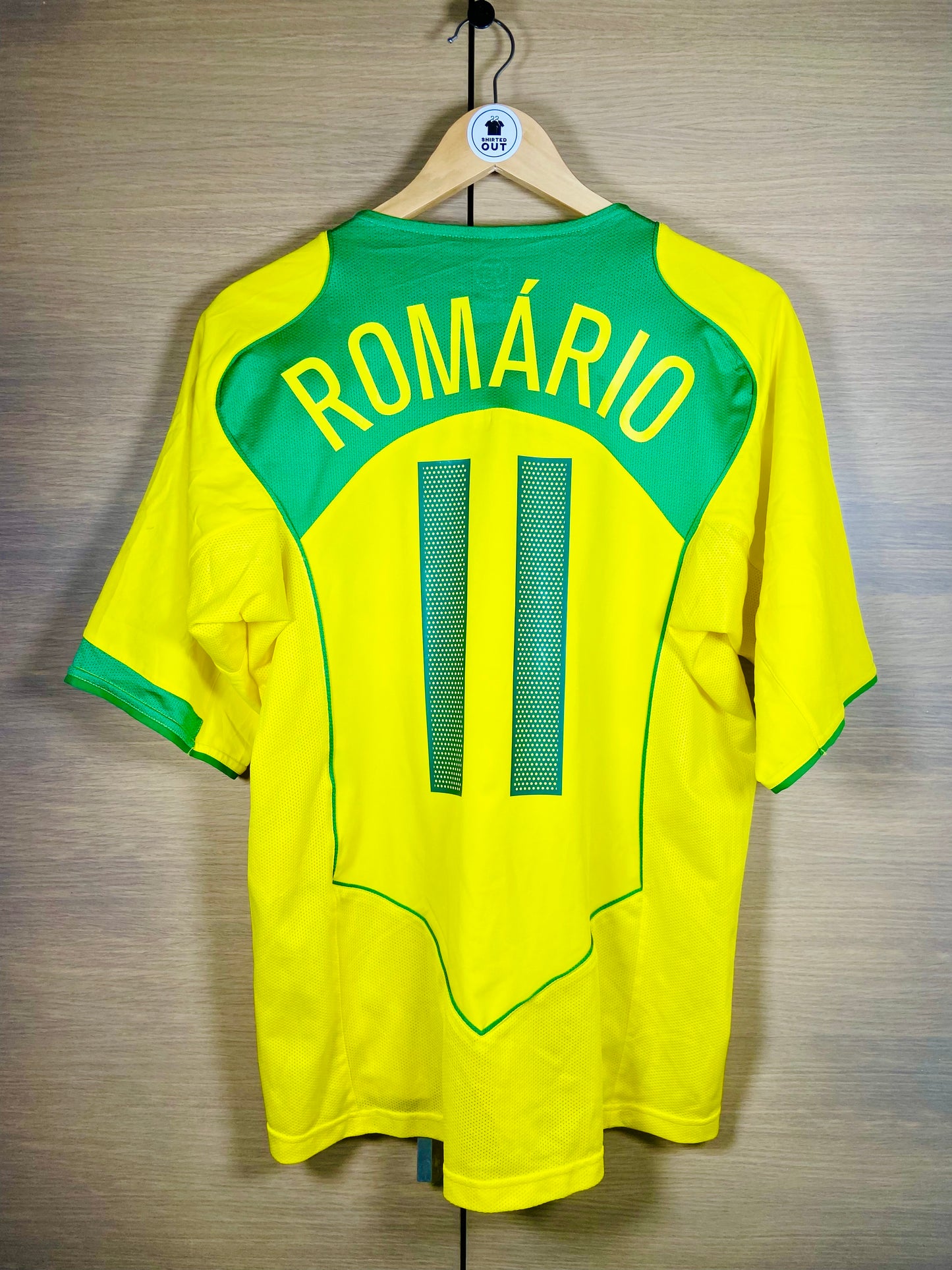 Brazil 2004 Home Shirt Romario #11