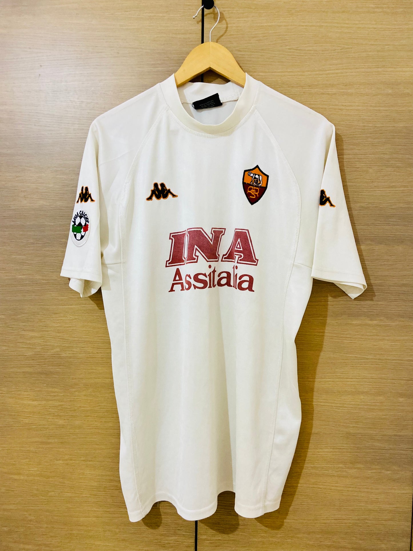 AS Roma 2000-01 Away Calcio Shirt Batistuta #18