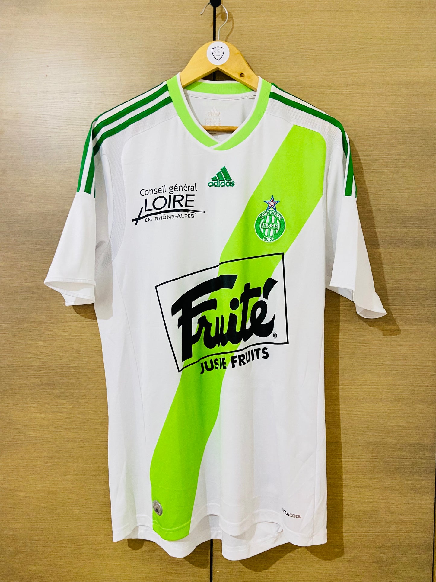 AS Saint-Étienne 2009-10 Player Issue Away Shirt